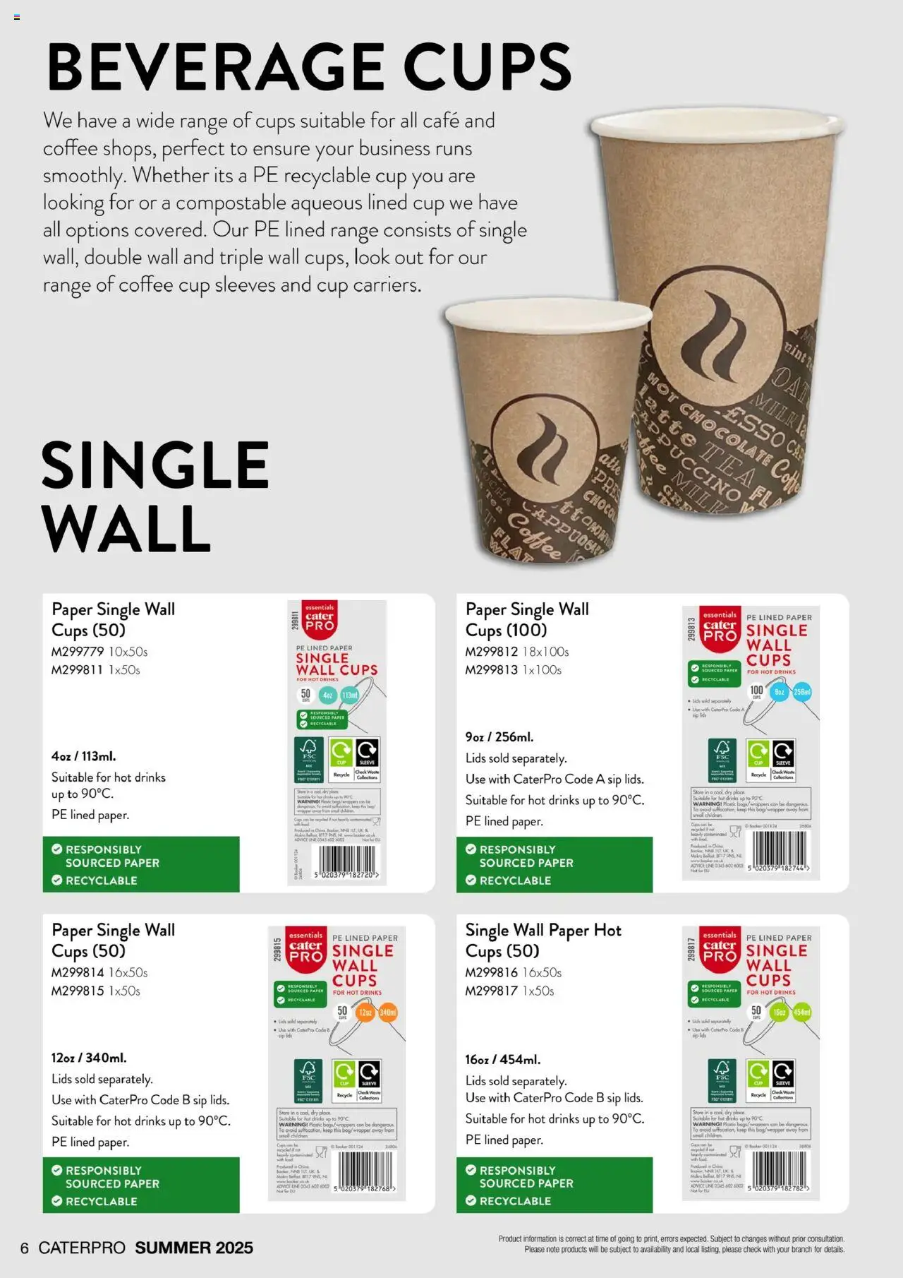  | Page: 6 | Products: Coffee, Chocolate, Tea, Papier blanc