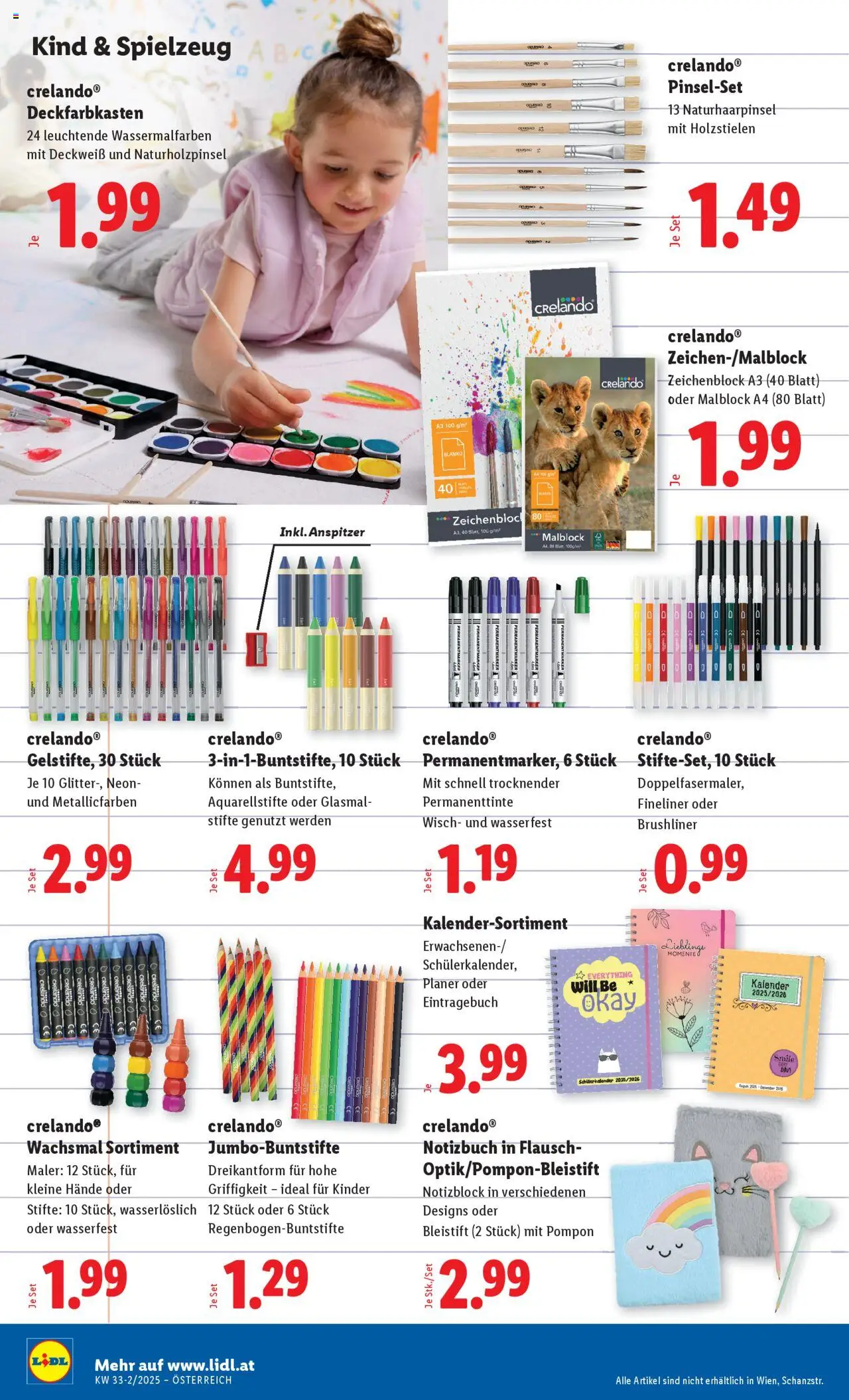 Lidl Flugblatt gültig ab 14.08.2025 | Seite: 18 | Produkte: Notizbuch
