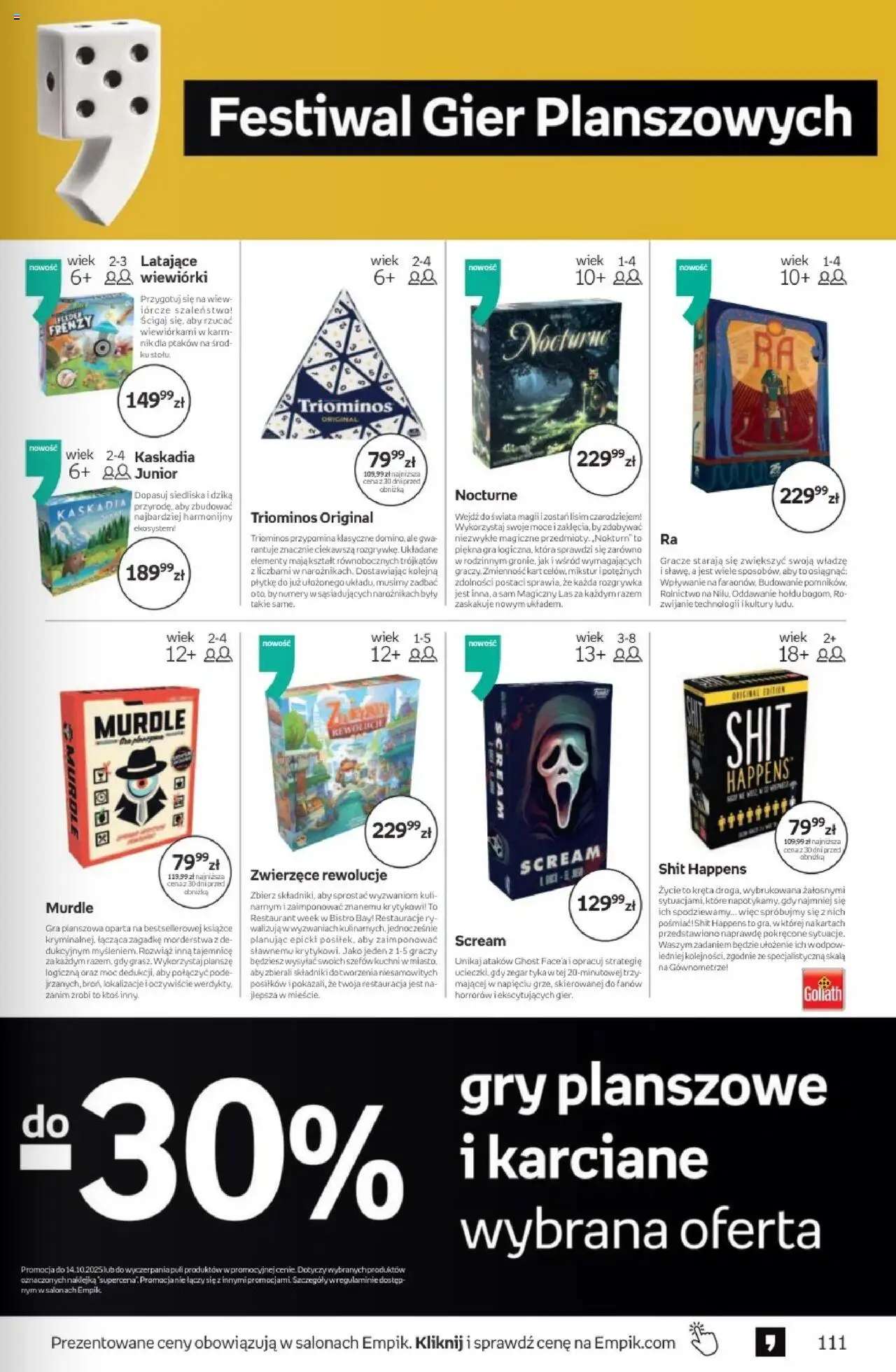 Empik promocje - Tom kultury Zabawki od 24.09.2025 | Strona: 25 | Produkty: Gra, Zegar, Gry