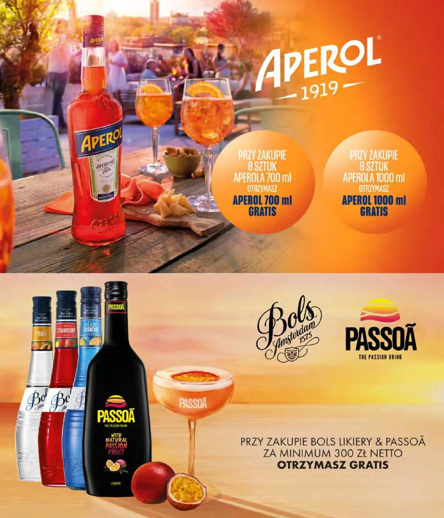 Eurocash gazetka - Horeca od 01.04.2026 | Strona: 12 | Produkty: Passoa, Aperol