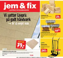 Jem & fix - Tilbudsavis gyldig fra 22.02.2026