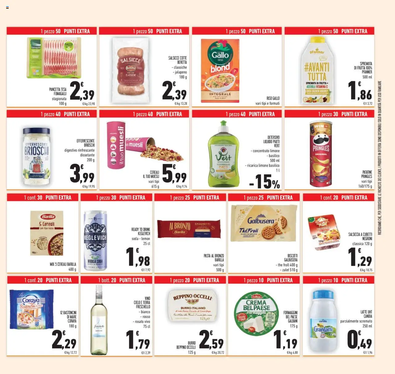 Volantino Conad del 13.08.2025 | Pagina: 39 | Prodotti: Muesli, Riso, Cereali, Burro