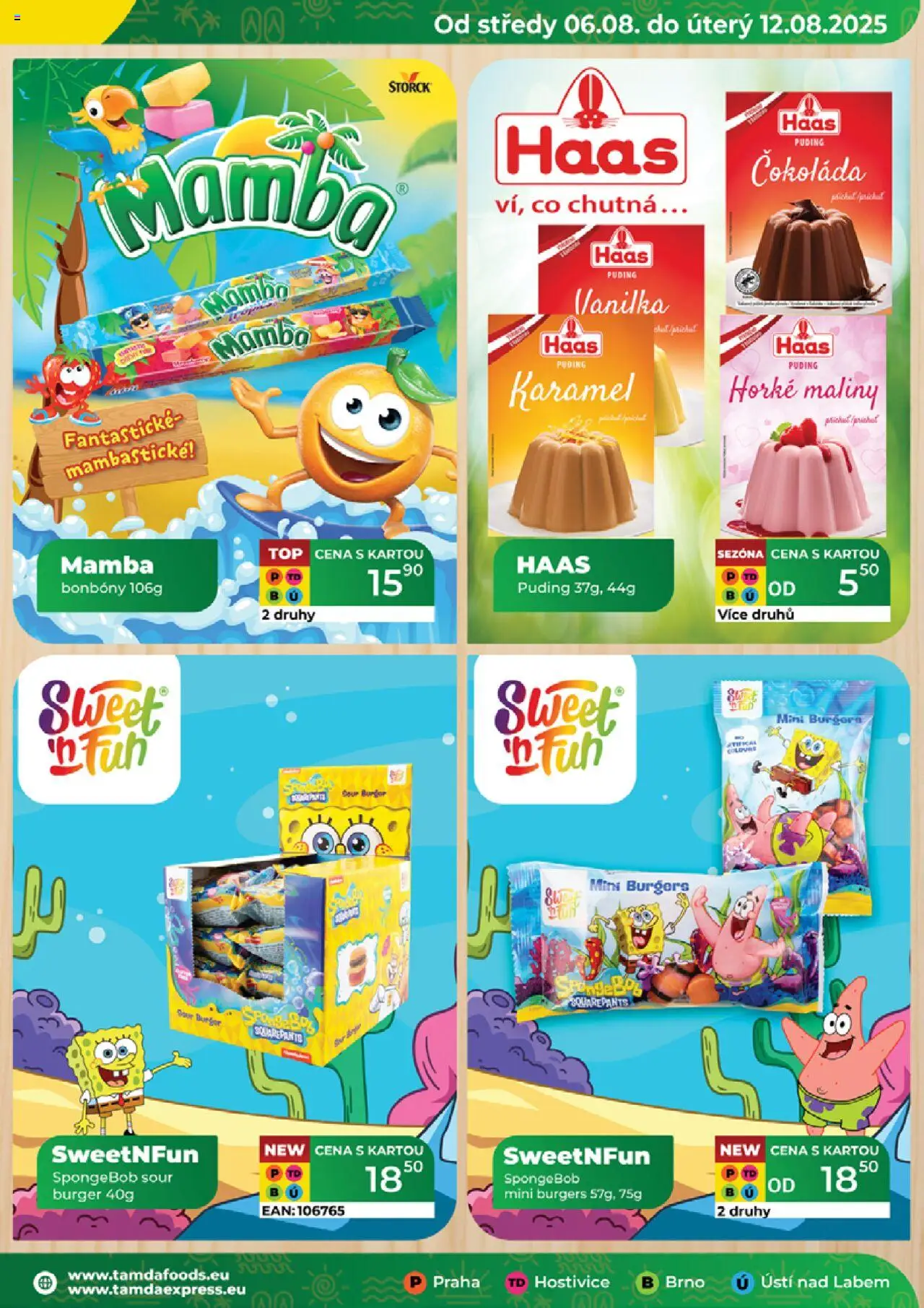 Tamda Foods leták od 06.08.2025 | Strana: 9 | Produkty: Čokoláda, Bonbóny, Puding, Maliny