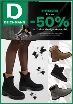 Deichmann - Black Friday ab 20.11.2025 gültig
