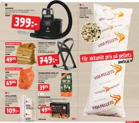 Jem & Fix erbjudanden - Förhandsvisning av reklamblad från butik Jem & Fix aktuell från 02.03.2026 | Sida: 11 | Produkter: Grill, Briketter, Vedklyv, Filter
