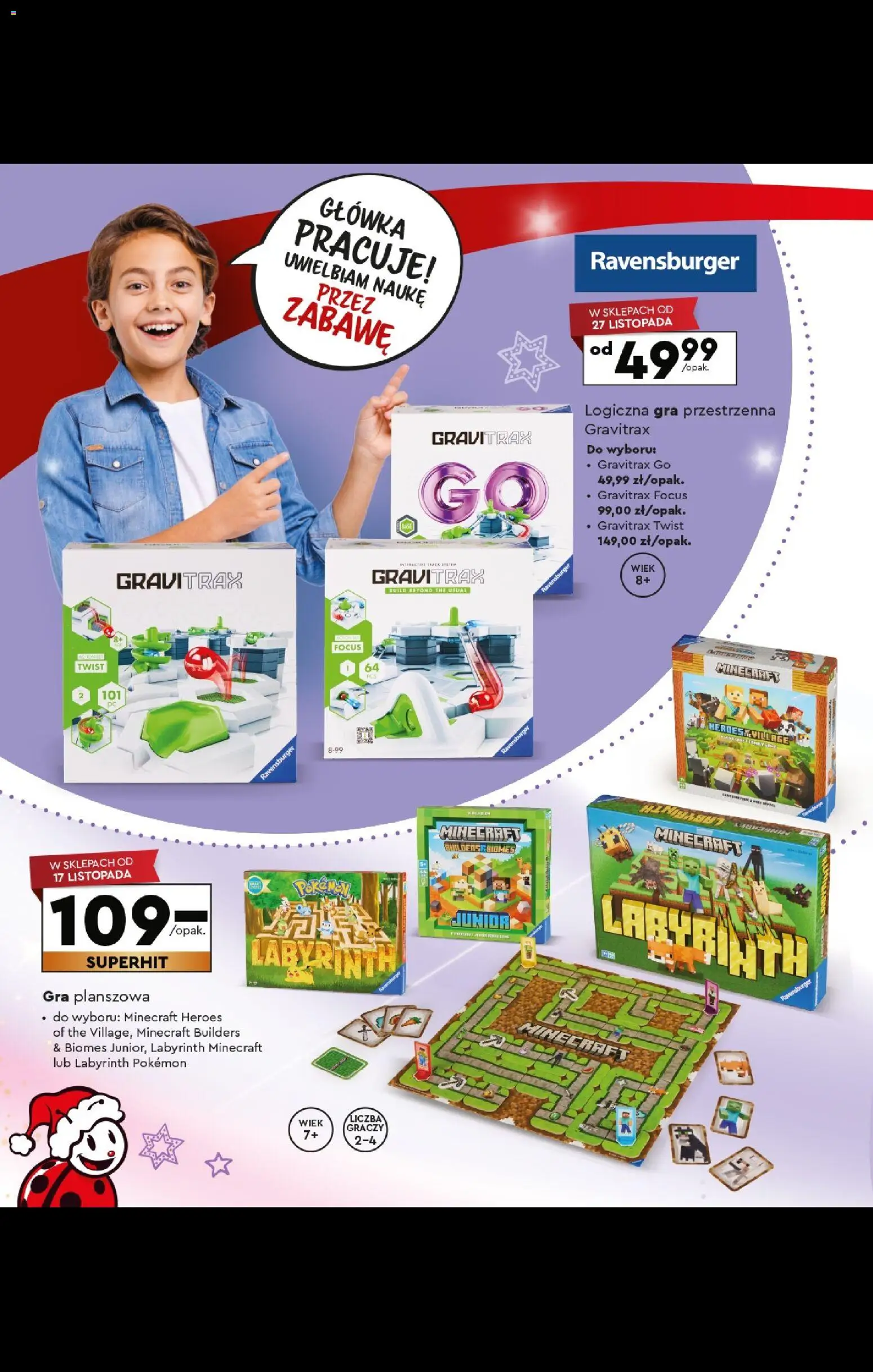 Biedronka gazetka - Kraina zabawek od 27.10.2025 | Strona: 90 | Produkty: Gra