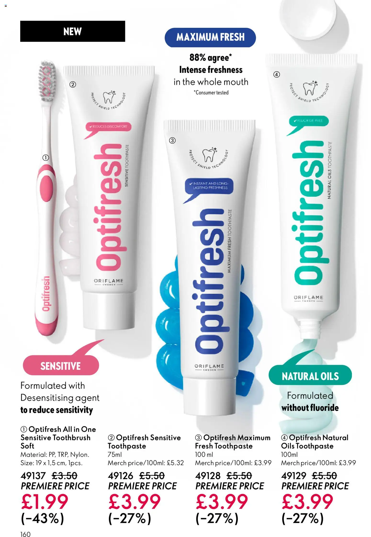 {H1} | Page: 160 | Products: Toothpaste