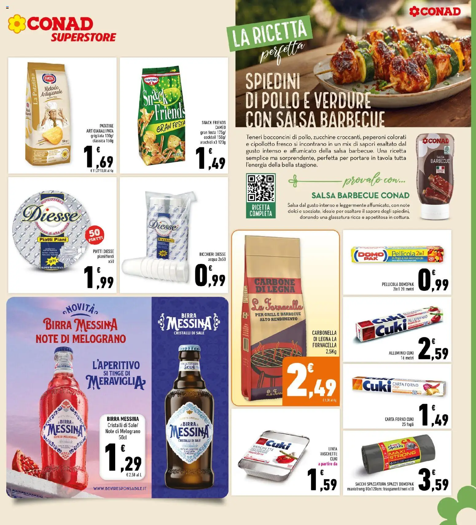 Volantino Conad del 22.04.2026 | Pagina: 13 | Prodotti: Microonde, Salsa, Forno, Alluminio