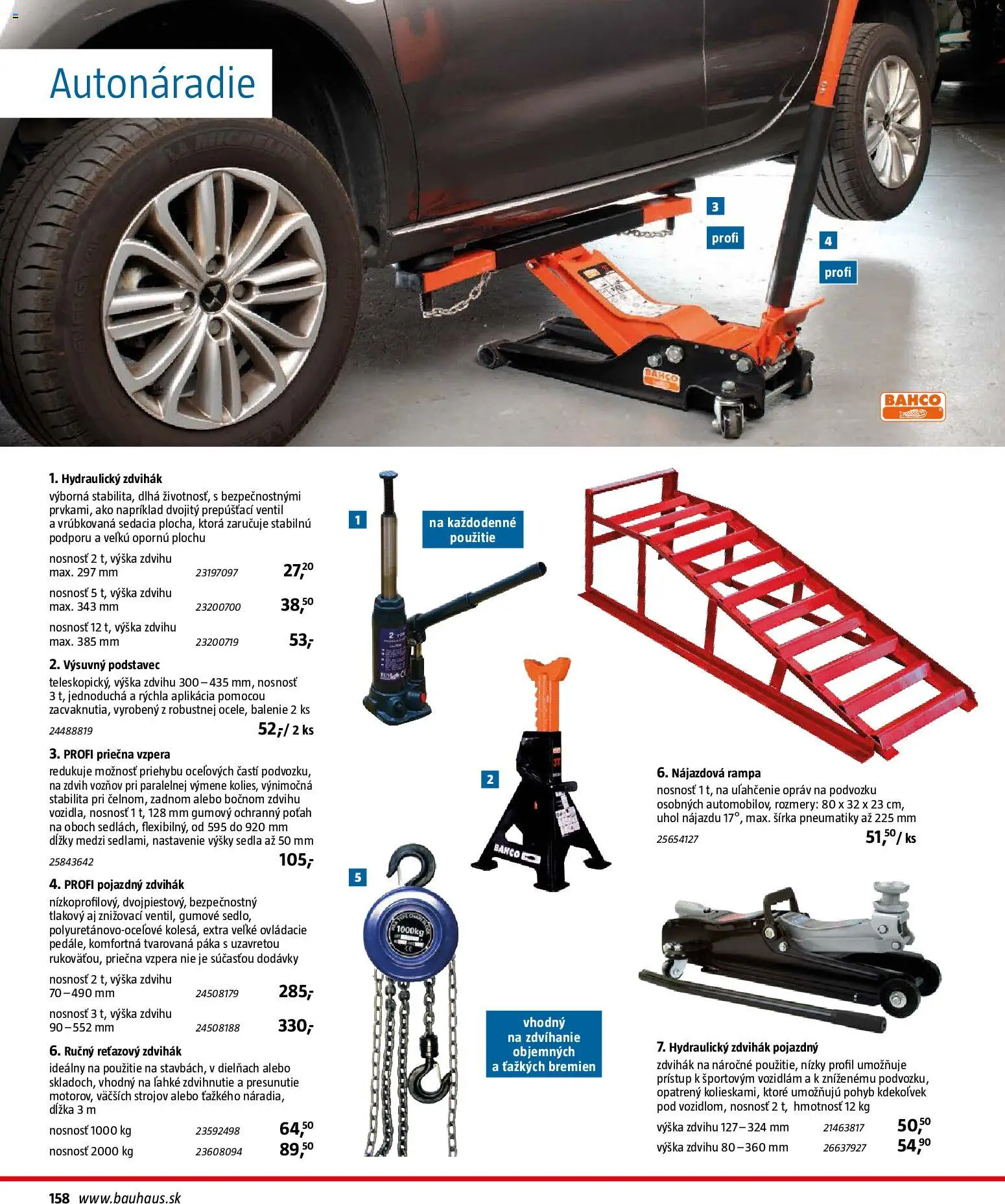 Nové Bauhaus akcie – leták je platný od 26.01.2026 | Strana: 158 | Produkty: Ventil
