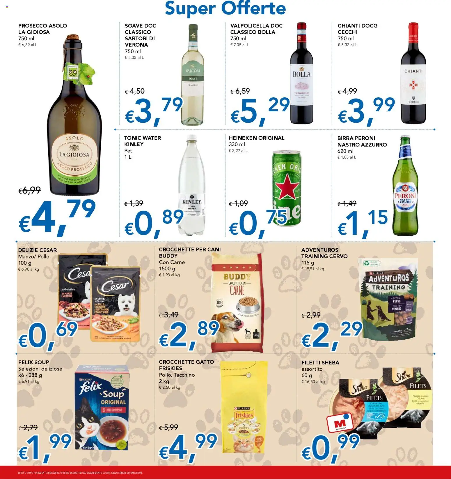 Volantino Migross del 03.01.2026 | Pagina: 17 | Prodotti: Birra, Prosecco, Tacchino, Crocchette gatto
