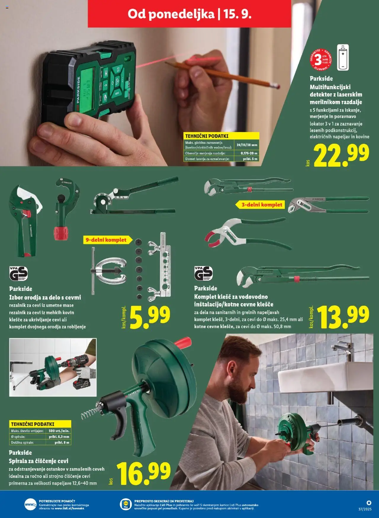 Novi Lidl katalog ponudbe – veljaven od 11.09.2025 | Stran: 55 | Izdelki: Rezalnik