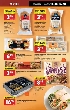 Biedronka gazetka - Oferta w tym tygodniu od 14.08.2025 | Strona: 27 | Produkty: Grill, Bagietka, Chleb, Bułki do hot dogów