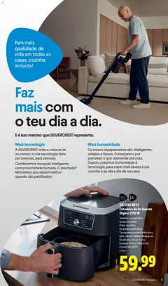 Pré-visualização Lidl folheto válido de 31.03.2026 | Página: 3 | Produtos: Air fryer, Óleo