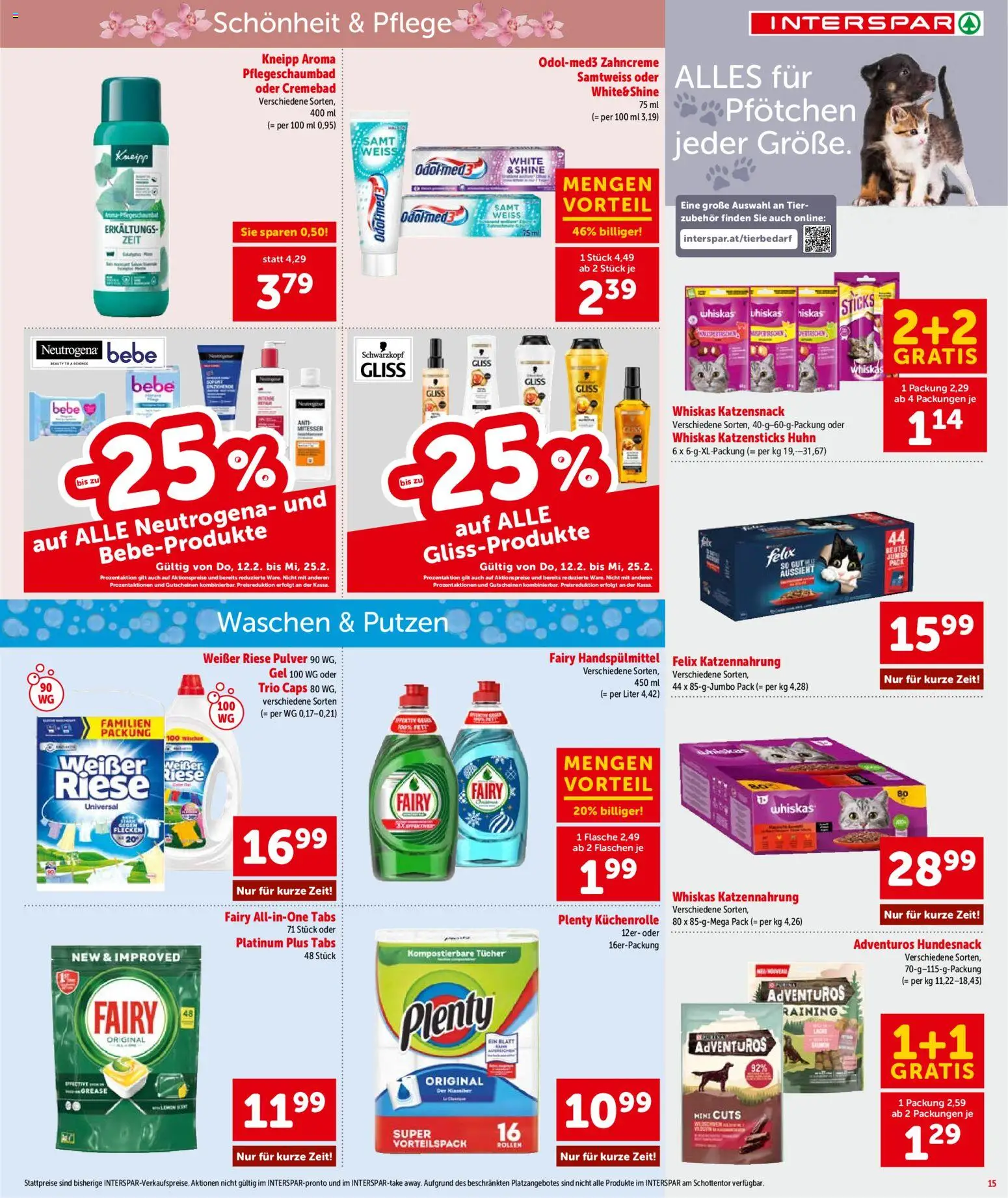 Interspar Flugblatt - Osttirol gültig ab 12.02.2026 | Seite: 15