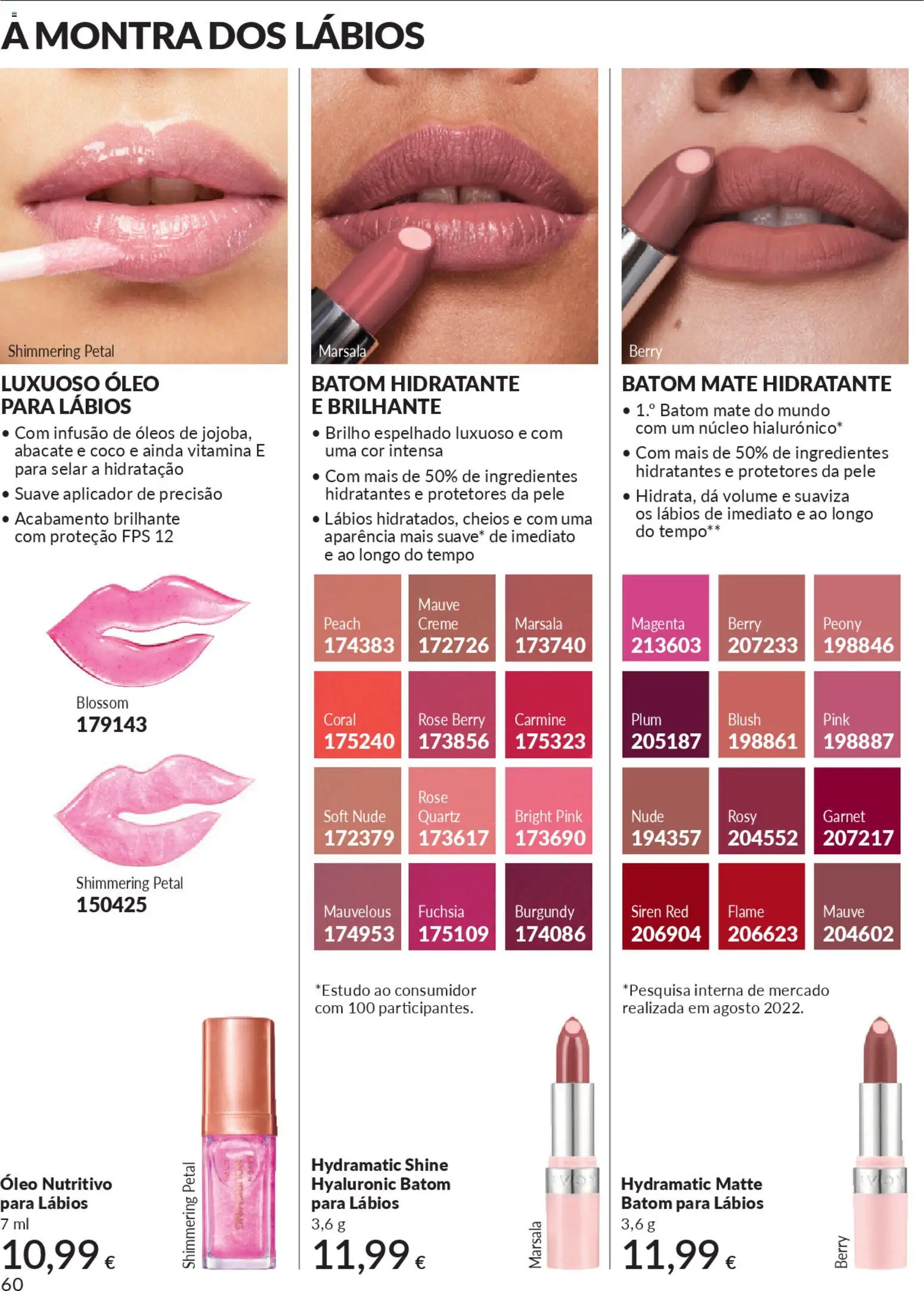 Catálogo Avon Campanha 2 │ válido de 01.02.2026 | Página: 62 | Produtos: Blush, Óleo, Abacate, Creme