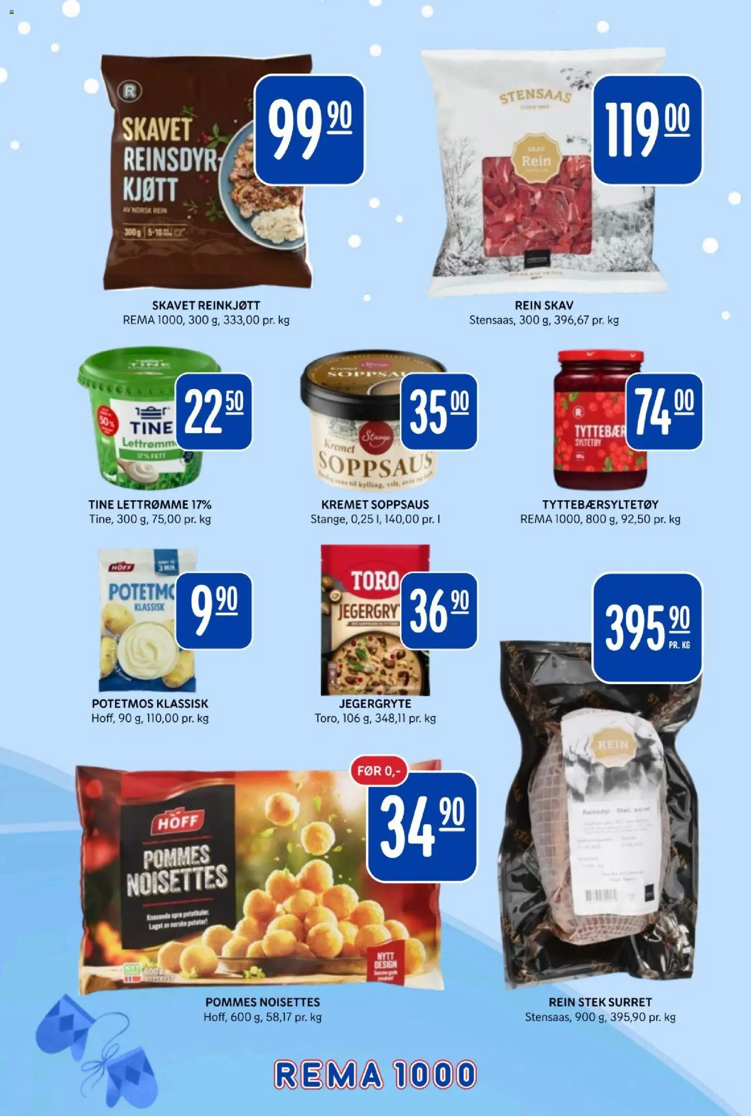 {H1} | Side: 19 | Produkter: Svin, Tyttebær, Poteter, Kolasås