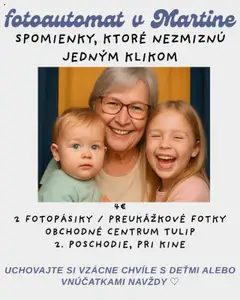 1999 fotoautomat - FOTOAUTOMAT V MARTINE - náhľad platný od 07.08.2025