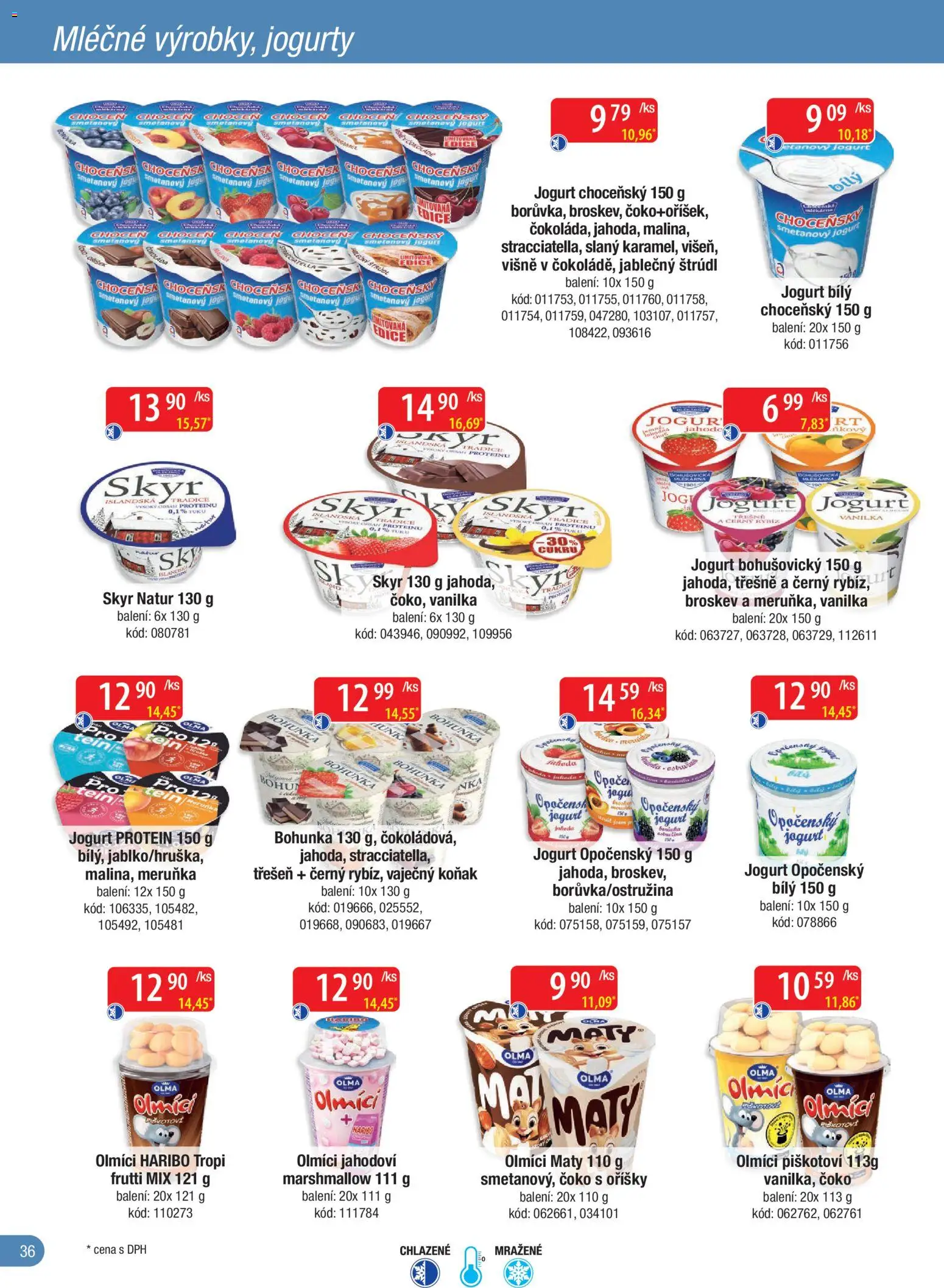 Astur & Qanto leták - Velkoobchod fresh 04/2026 od 01.04.2026 | Strana: 36 | Produkty: Smetanový jogurt, Jogurt, Čokoláda, Jogurty