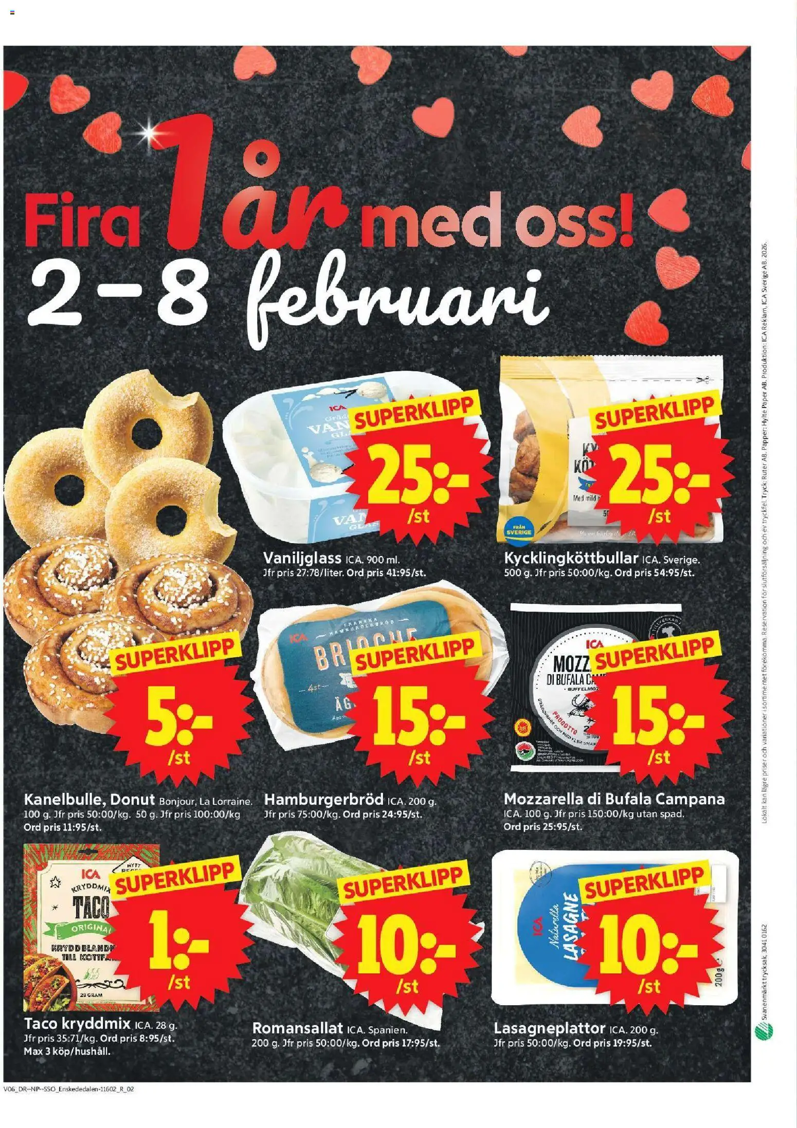 ICA Supermarket reklamblad aktuell från 02.02.2026 | Sida: 10