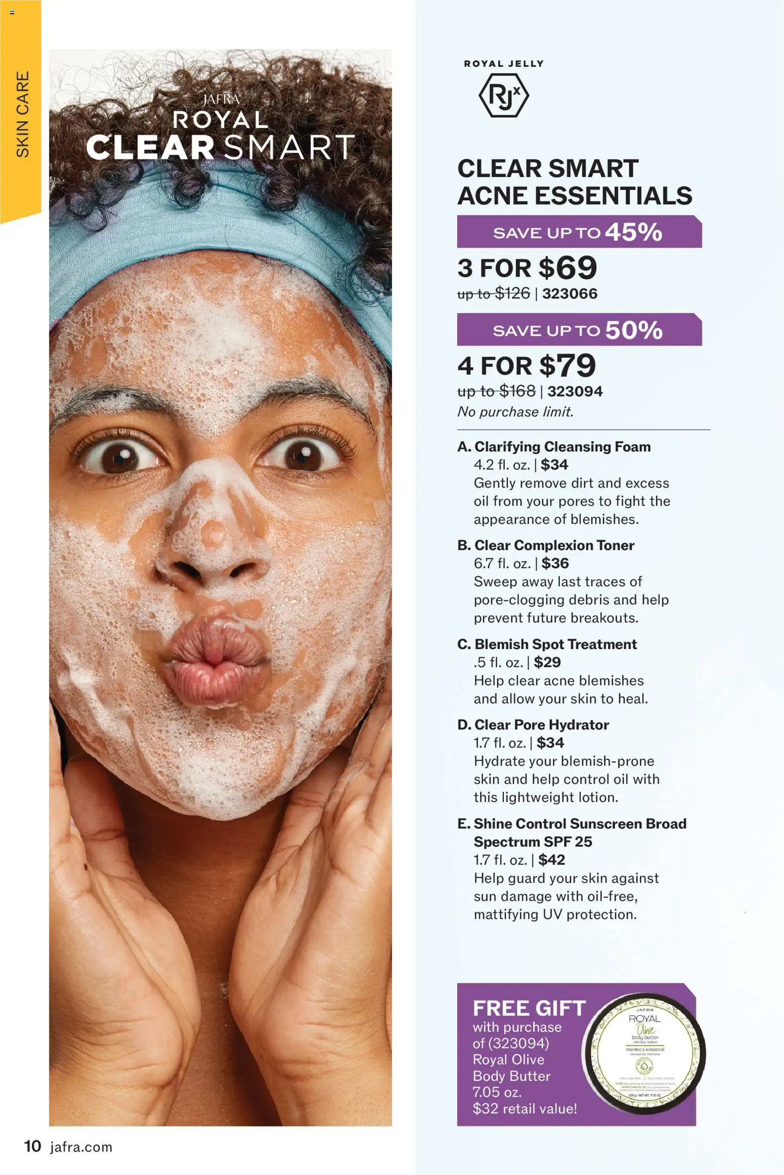 JAFRA folleto │ válido desde el 01.02.2026 | Página: 10 | Productos: Manteca, Manteca corporal, Toner, Body