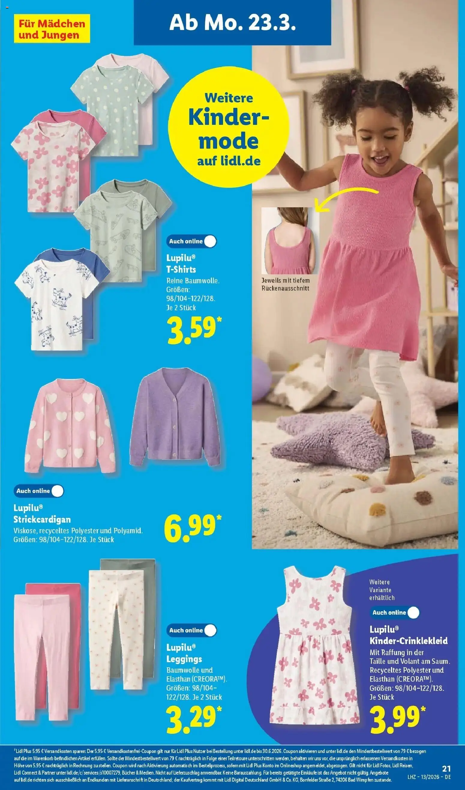 Lidl Prospekt München-laim – gültig ab 23.03.2026 | Seite: 39 | Produkte: Bad, Leggings