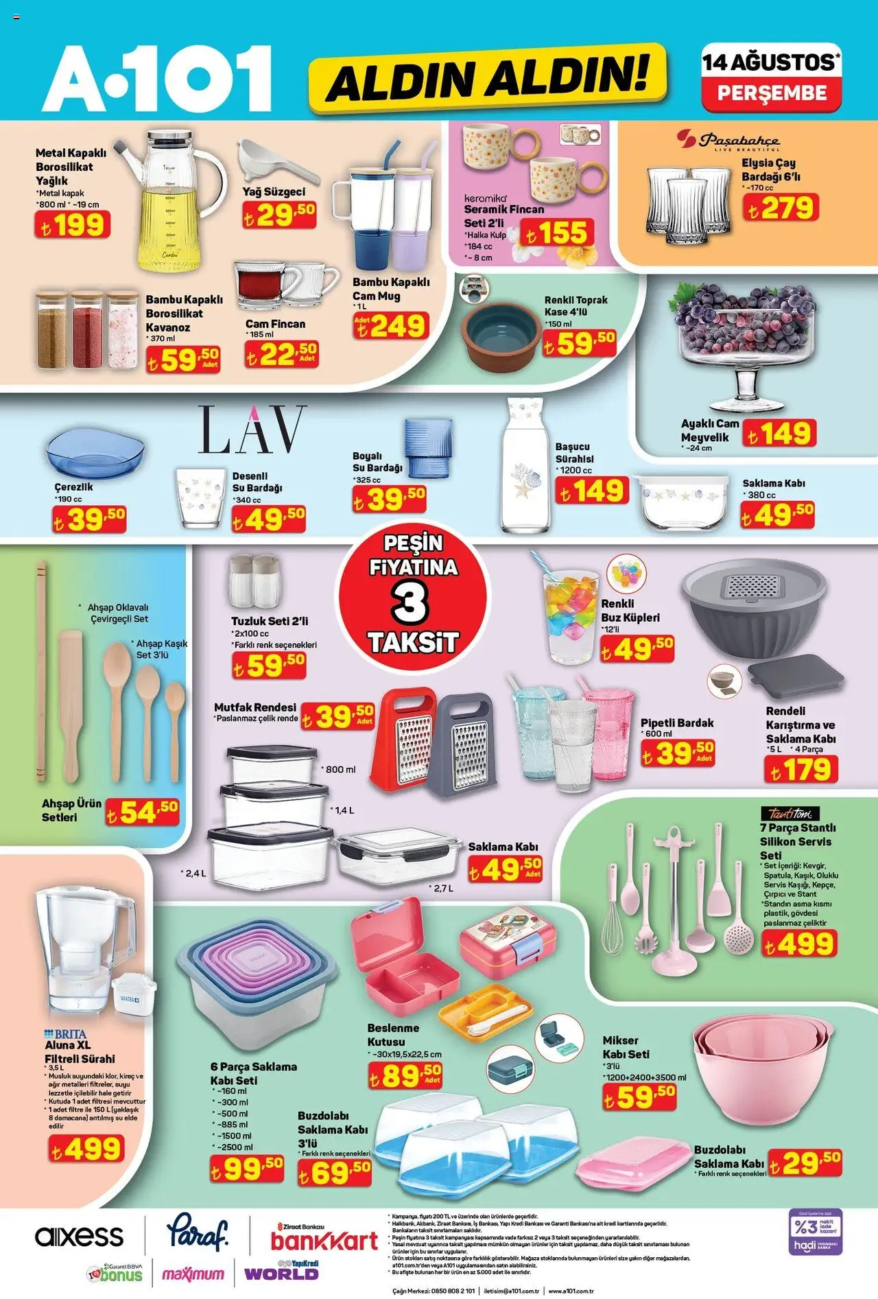 A101 Katalog Aldın Aldın - 14.08.2025 tarihinden itibaren geçerlidir | Sayfa: 11 | Ürünler: Çırpıcı, Su, Zselatin, Sürahi
