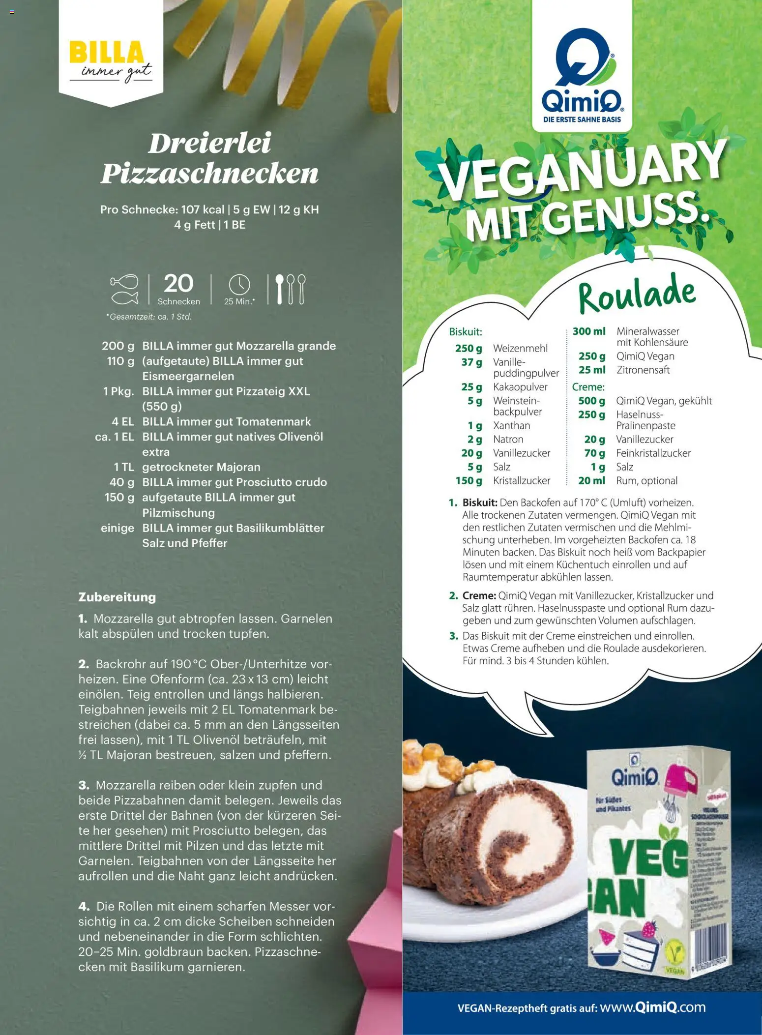 Billa  Frisch Gekocht gültig ab 01.01.2026 | Seite: 73 | Produkte: Sahne, Salz, Pfeffer, Creme