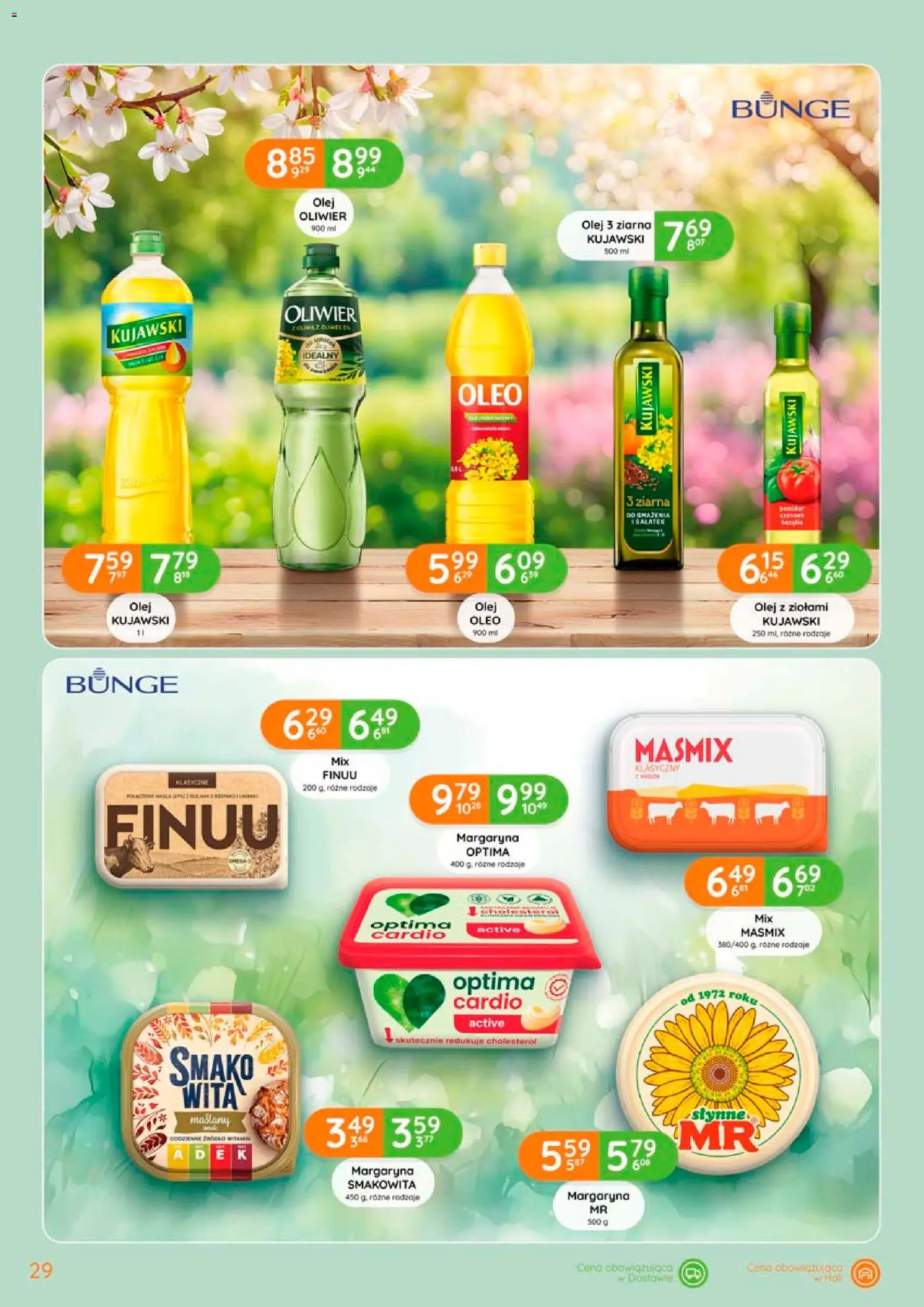 Eurocash gazetka od 02.04.2026 | Strona: 29 | Produkty: Optima cardio, Margaryna, Olej