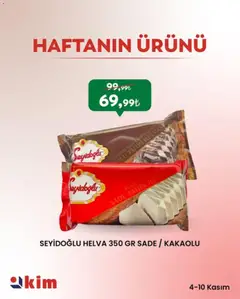04.11.2025 tarihinden itibaren geçerli olan Kim Market kataloğu önizlemesi