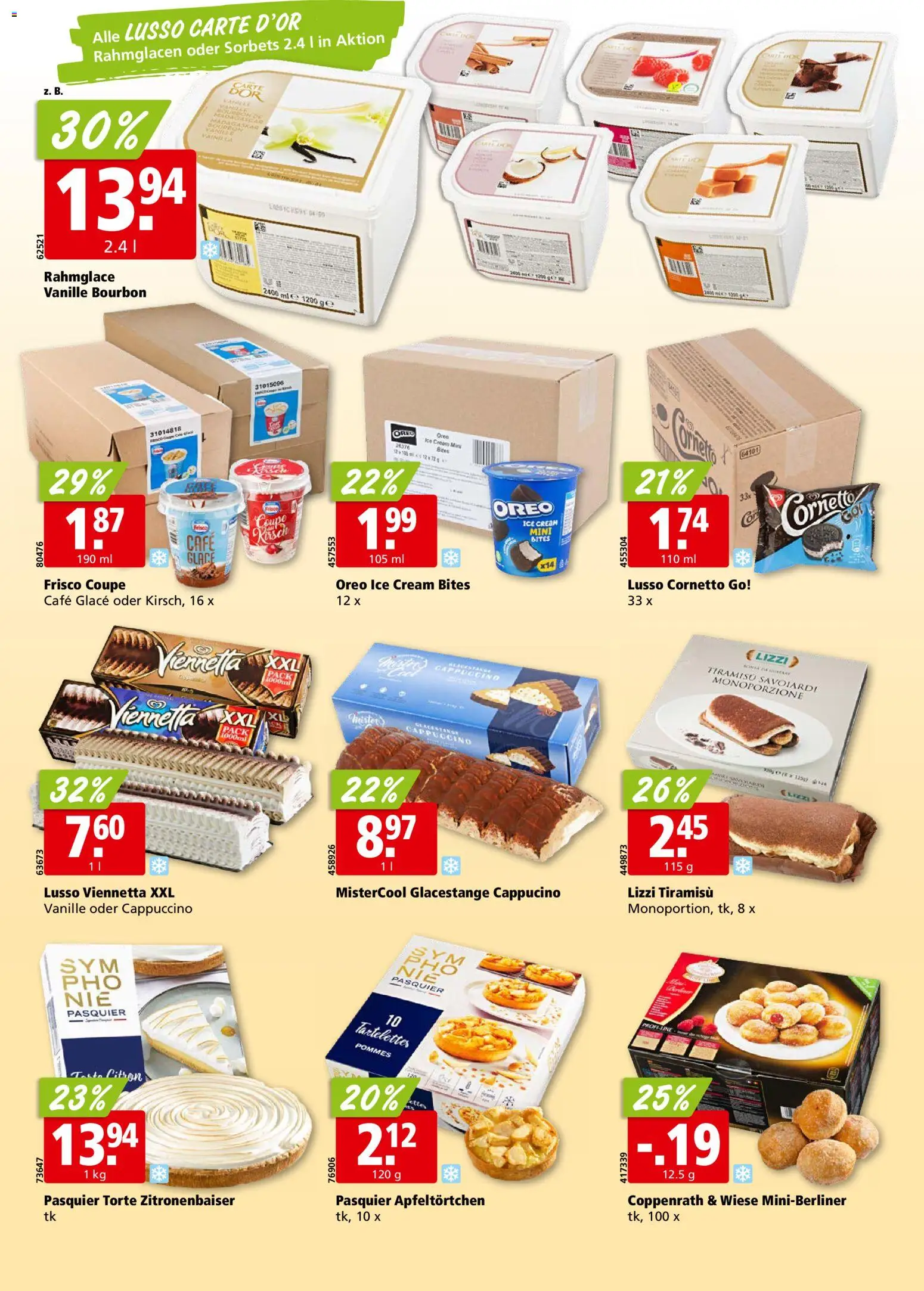 Aligro Aktionen Chavannes, Matran, Genf, Sitten – gültig ab 08.12.2025 | Seite: 16 | Produkte: Glace, Bourbon