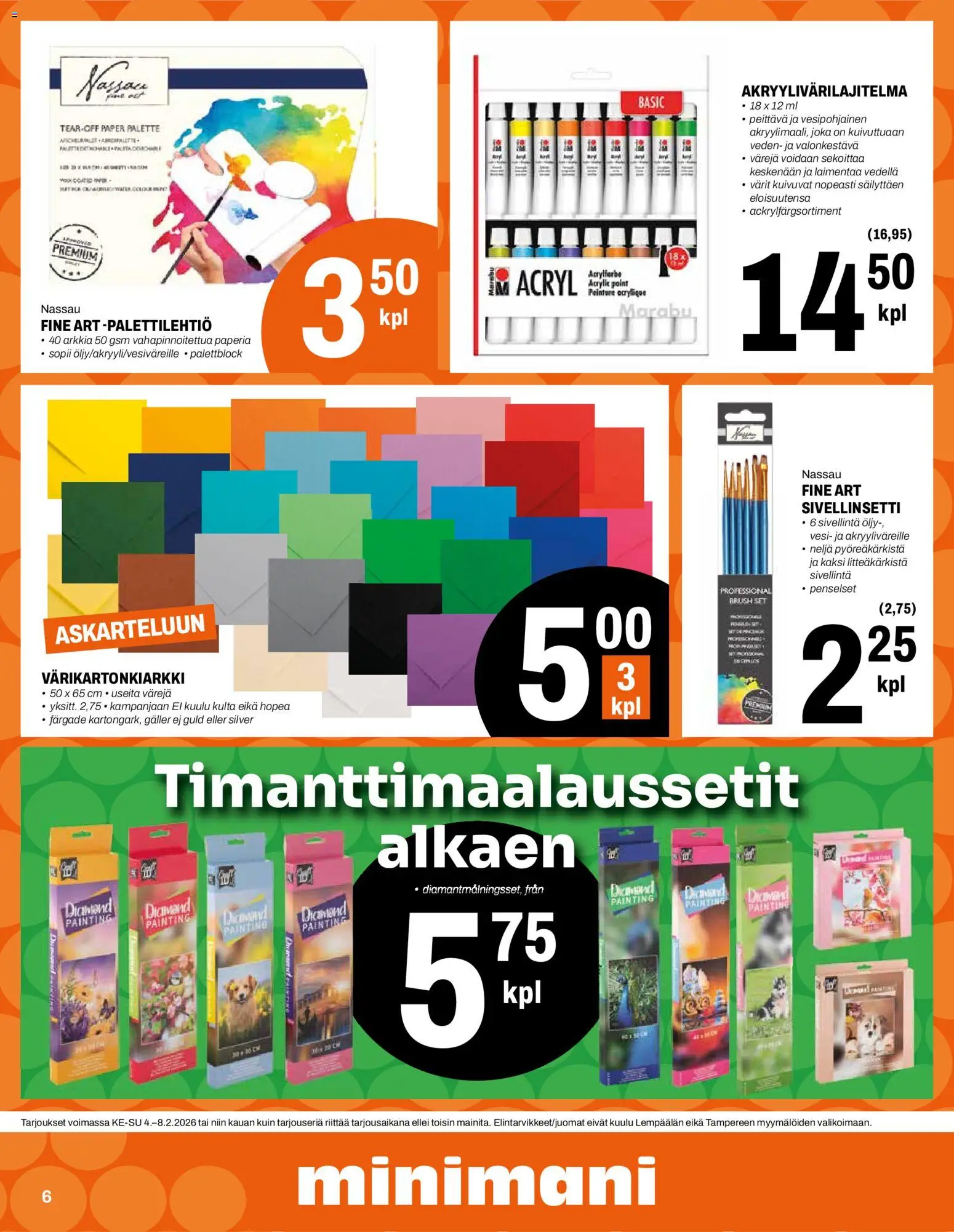 Minimani tarjoukset – voimassa 04.02.2026 alkaen | Sivu: 6
