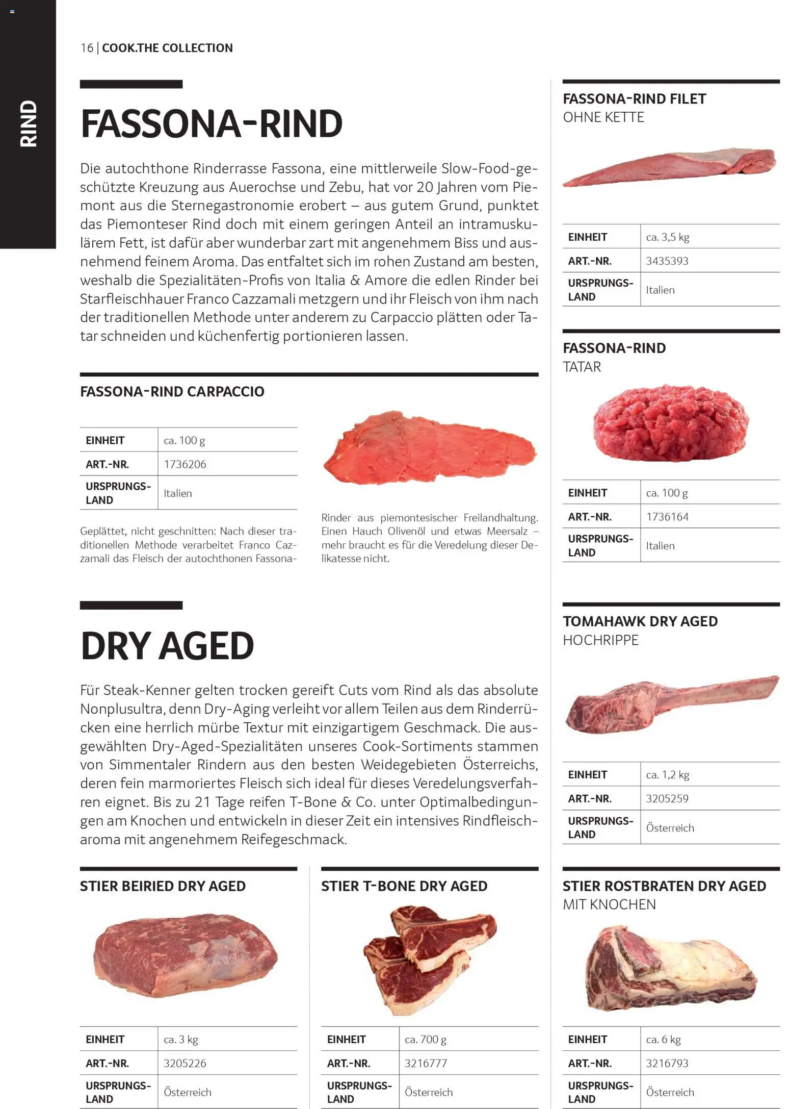 Transgourmet Cook Look-Book gültig ab 08.04.2026 | Seite: 16 | Produkte: Rindfleisch