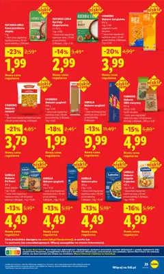 Pogląd oferty "COMBINO Makaron świderki, Makaron świderki 1 kg" - ważna od 13.04.2026 | Strona: 25