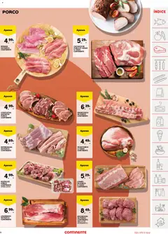 Pré-visualização CACHAÇO DE PORCO P/ASSAR S/OSSO CONTINENTE, Cachaço de porco para assar sem osso Continente válido de 24.03.2026 | Página: 9