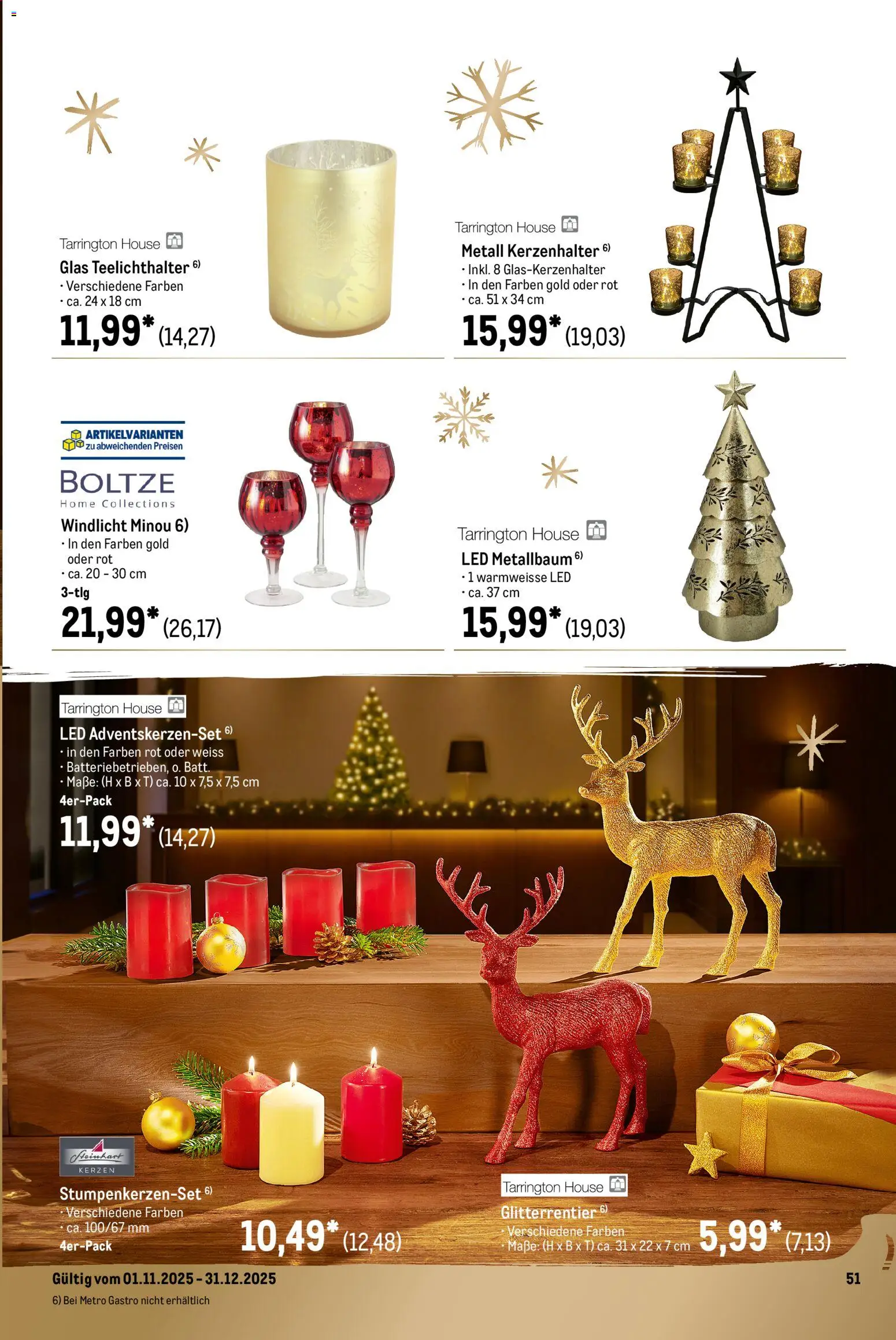 Metro Saisonkatalog Festliche Momente – gültig ab 01.11.2025 | Seite: 59