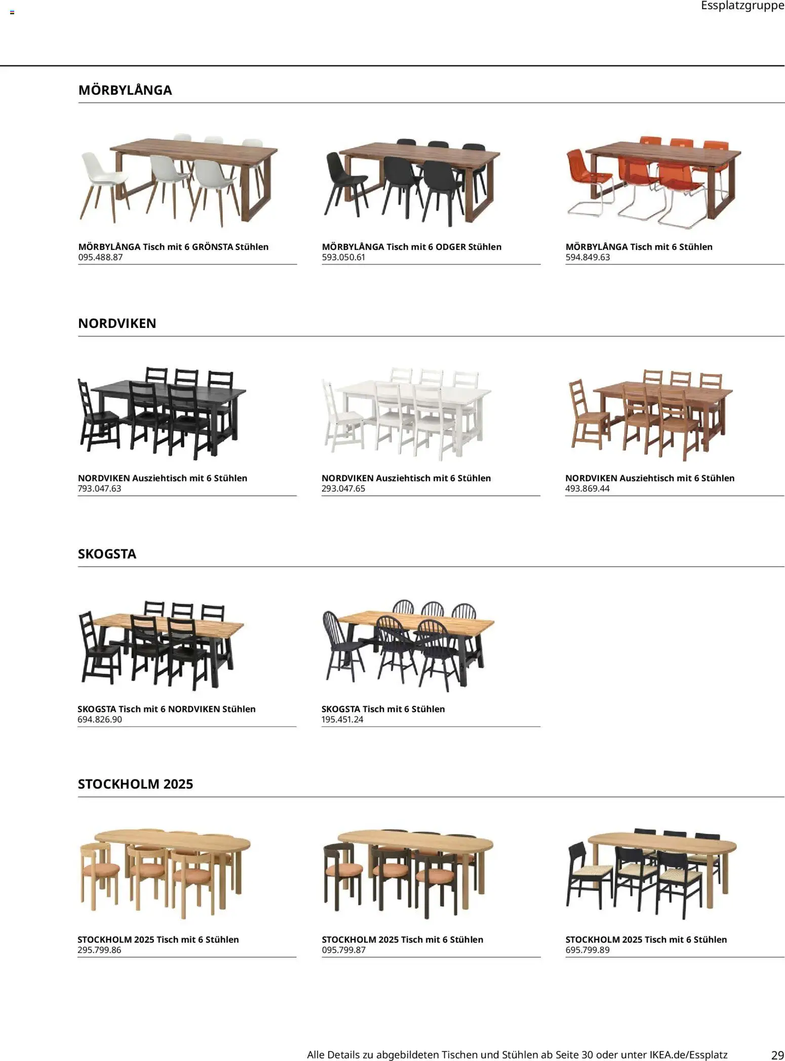 Ikea Essplatz – gültig ab 02.01.2026 | Seite: 29 | Produkte: Tisch