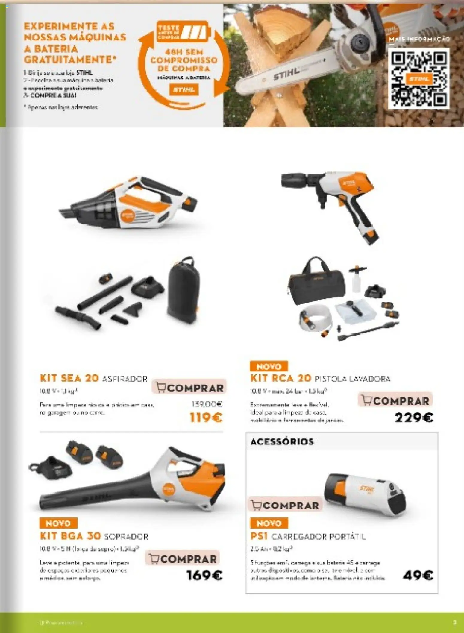 Stihl folheto │ válido de 29.09.2025 | Página: 3 | Produtos: Aspirador, Bateria