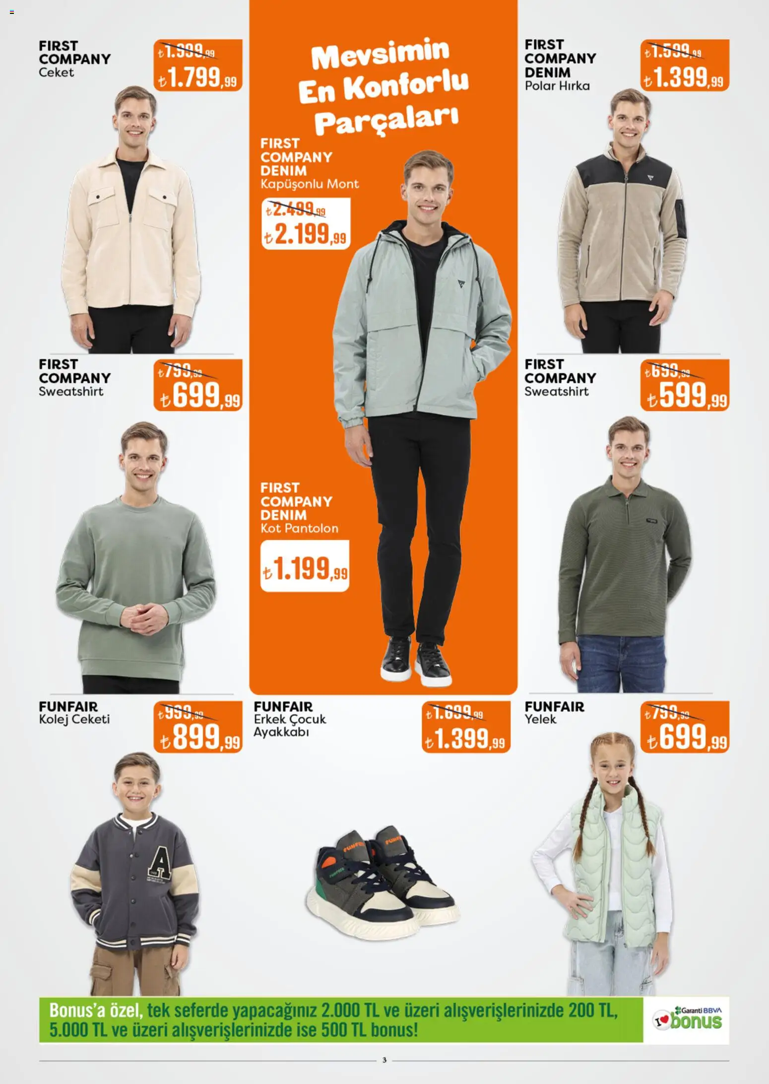 Özdilek Katalog - 22.10.2025 tarihinden itibaren geçerlidir | Sayfa: 3 | Ürünler: Ceket, Mont, Pantolon, Kot pantolon