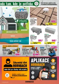 Náhled letáku HORNBACH leták - Stavebniny od 22.04.2026 | Strana: 7 | Produkty: Dlažba, Bruska, Řezačka, Aku úhlová bruska