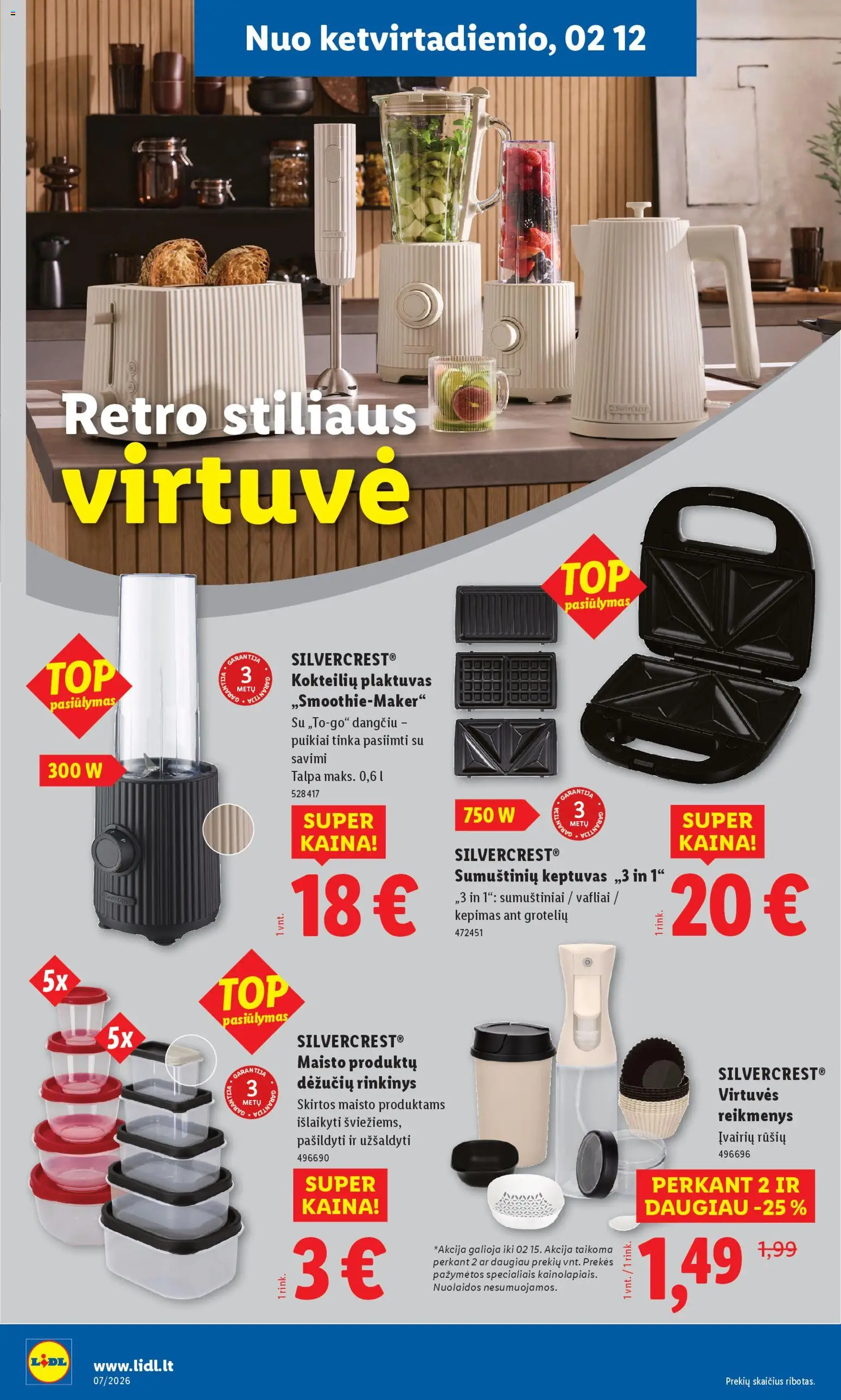 LIDL akcijos nuo 09.02.2026 | Puslapis: 12