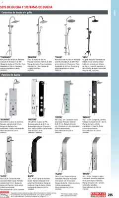 Vista previa Bauhaus - ProService  válido desde el 24.02.2025 | Página: 215 | Productos: Té, Barra de ducha, Teléfono, Ducha