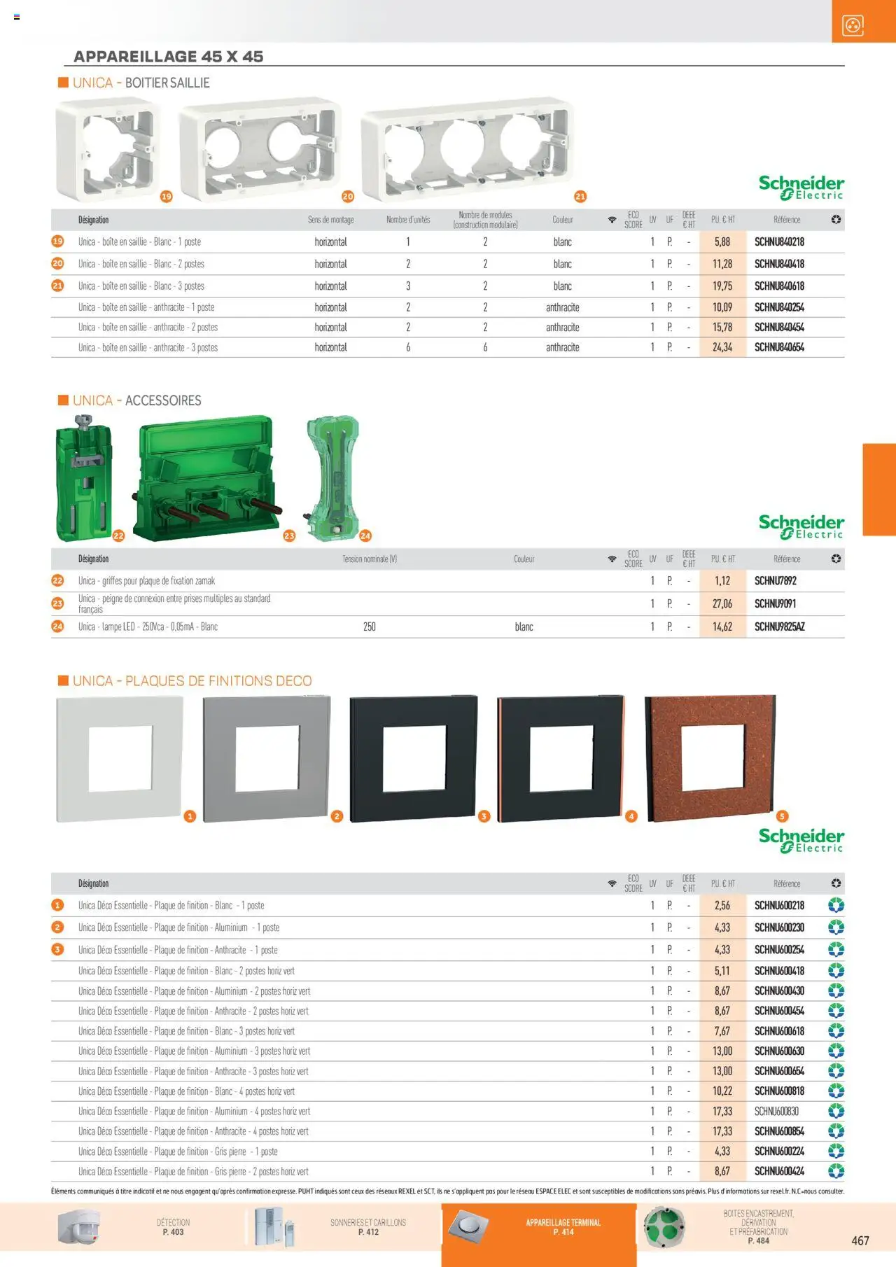  | Page: 101 | Produits: lampe LED, Peigne, Prises, Lampe