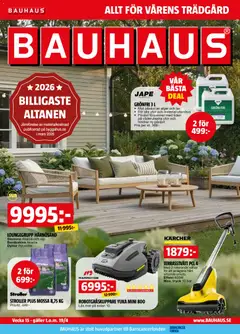 Bauhaus erbjudanden - Förhandsvisning av reklamblad från butik Bauhaus aktuell från 01.04.2026