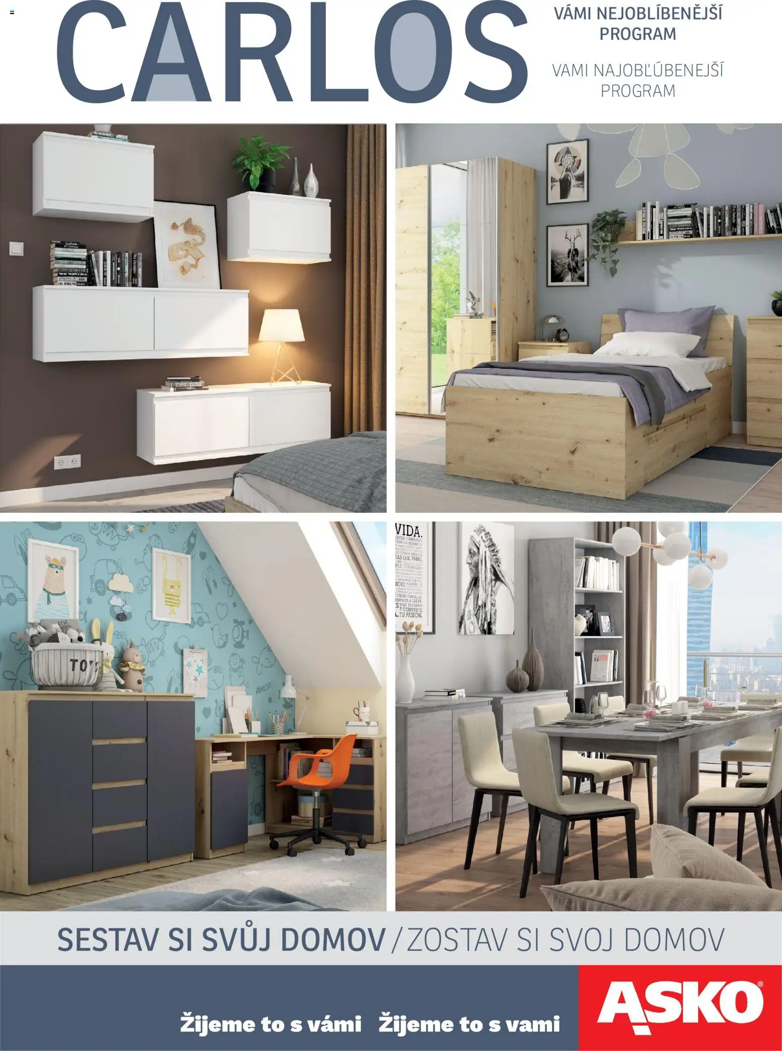 ASKO nábytek leták - Variabilní program Carlos od 01.01.2026 | Strana: 1