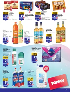 Katalog Tommy - Pregled kataloga iz trgovine Tommy, vrijedi od 05.02.2026 | Stranica: 3 | Proizvodi: Higijenski ulošci, Keks, Voda, Libresse