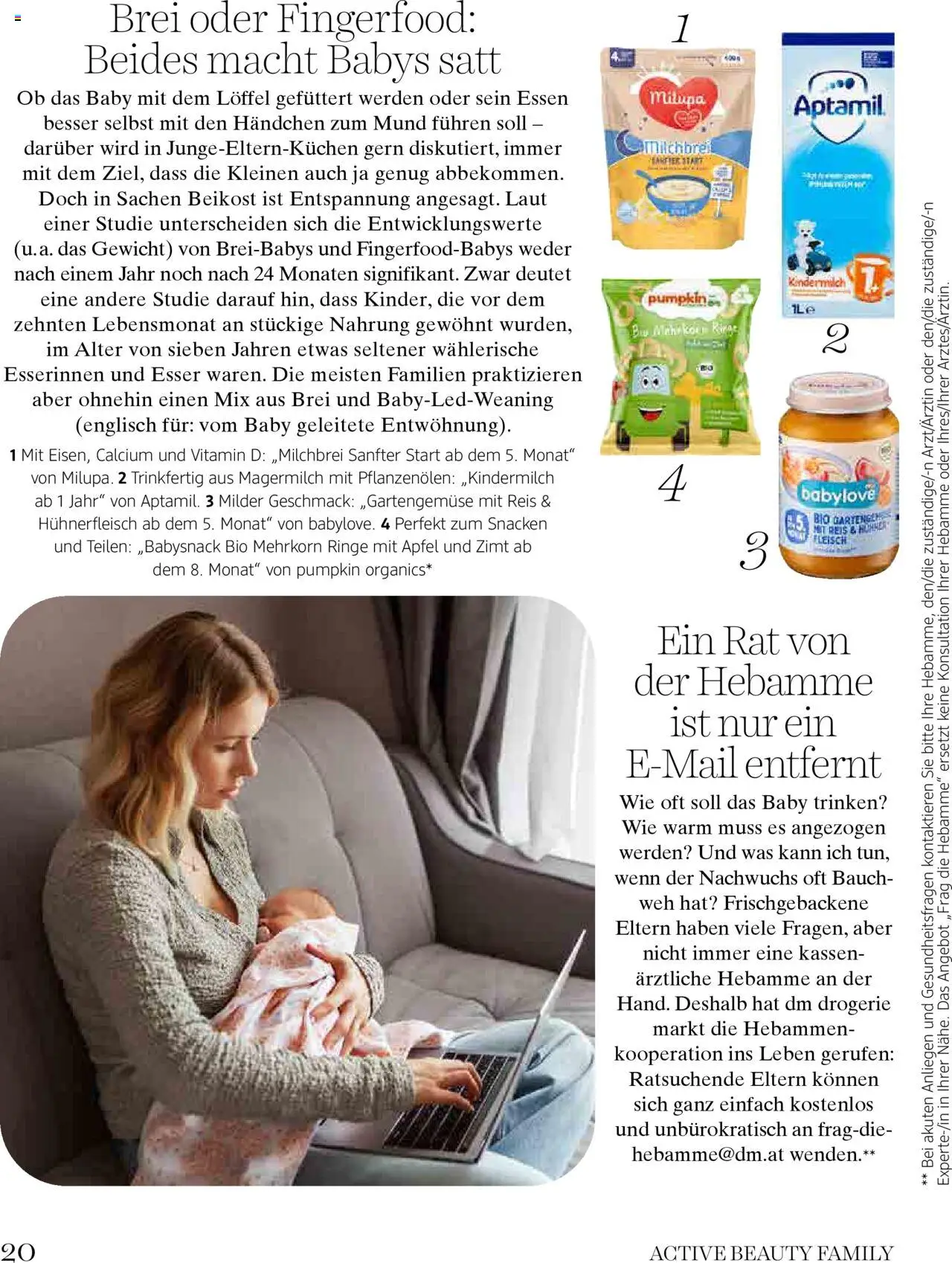dm drogerie markt Active Beauty Family gültig ab 01.10.2025 | Seite: 20 | Produkte: Gewicht, Hühnerfleisch, Äpfel, Reis