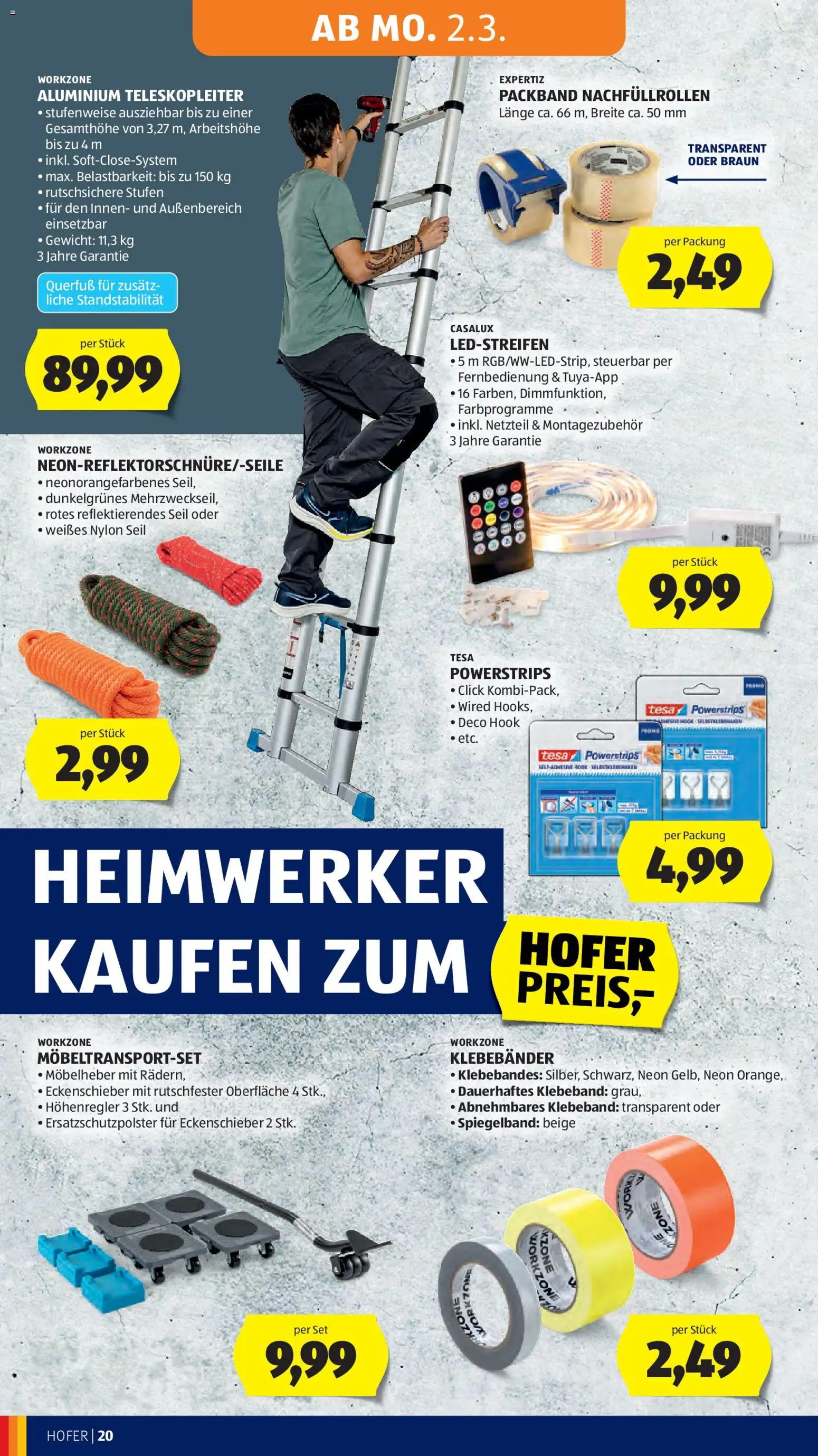 Hofer Flugblatt gültig ab 25.02.2026 | Seite: 24 | Produkte: Gewicht