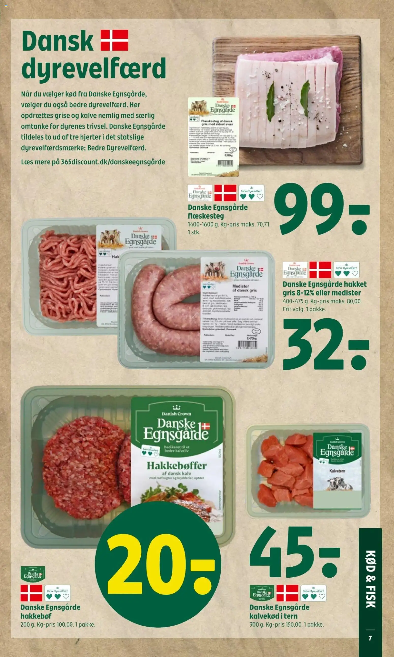 Coop 365 tilbudsavis – gyldig fra 22.01.2026 | Side: 9 | Produkter: Fisk, Flæskesteg