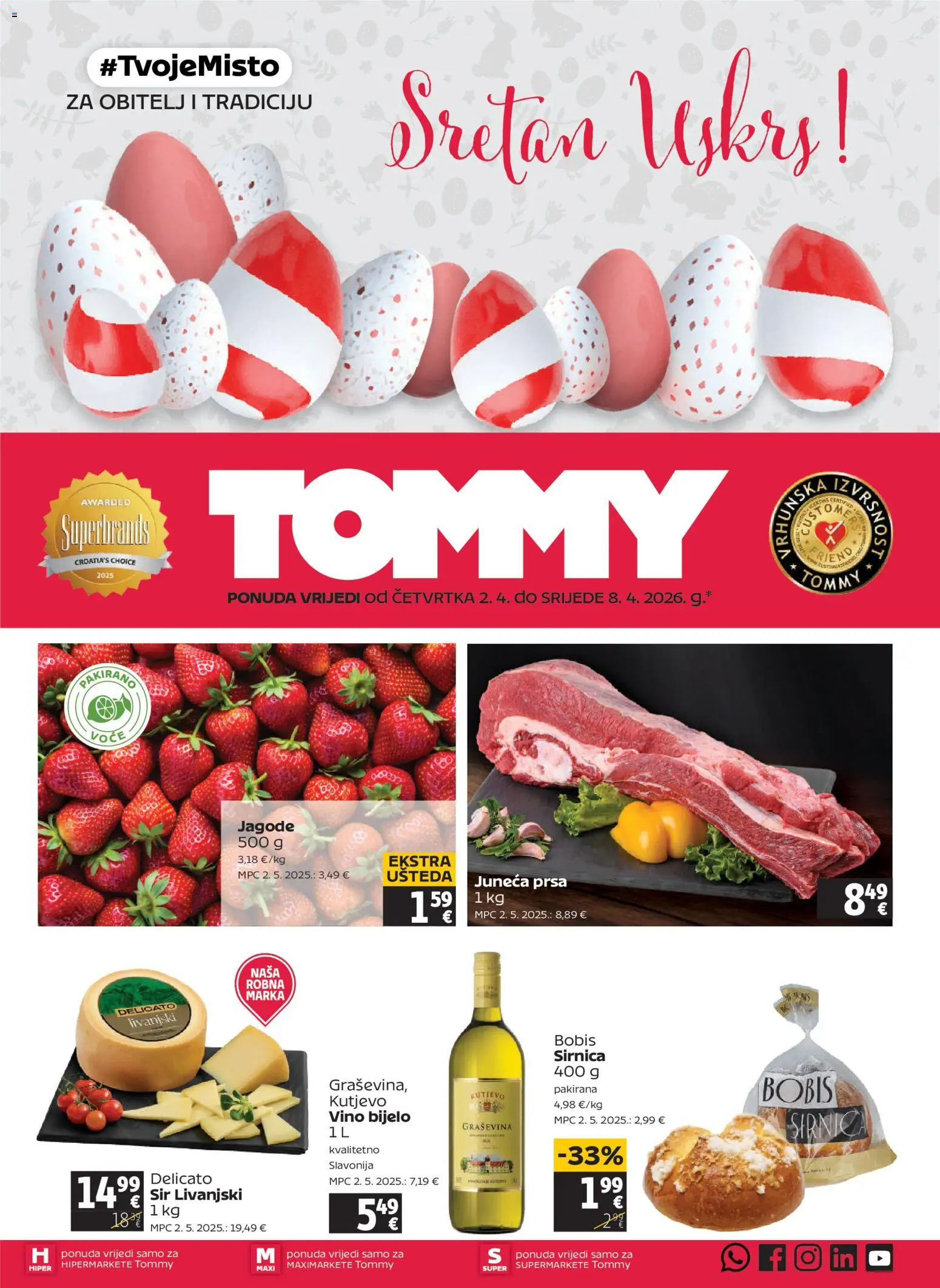 Tommy katalog | vrijedi od 02.04.2026 | Stranica: 1