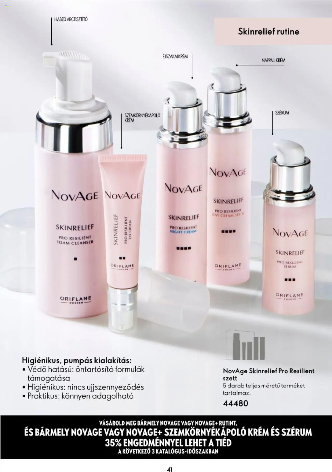 Oriflame akciós ujság - amely érvényes a következő dátumtól: 16.11.2023 | Oldal: 41 | Termékek: Szemkörnyékápoló